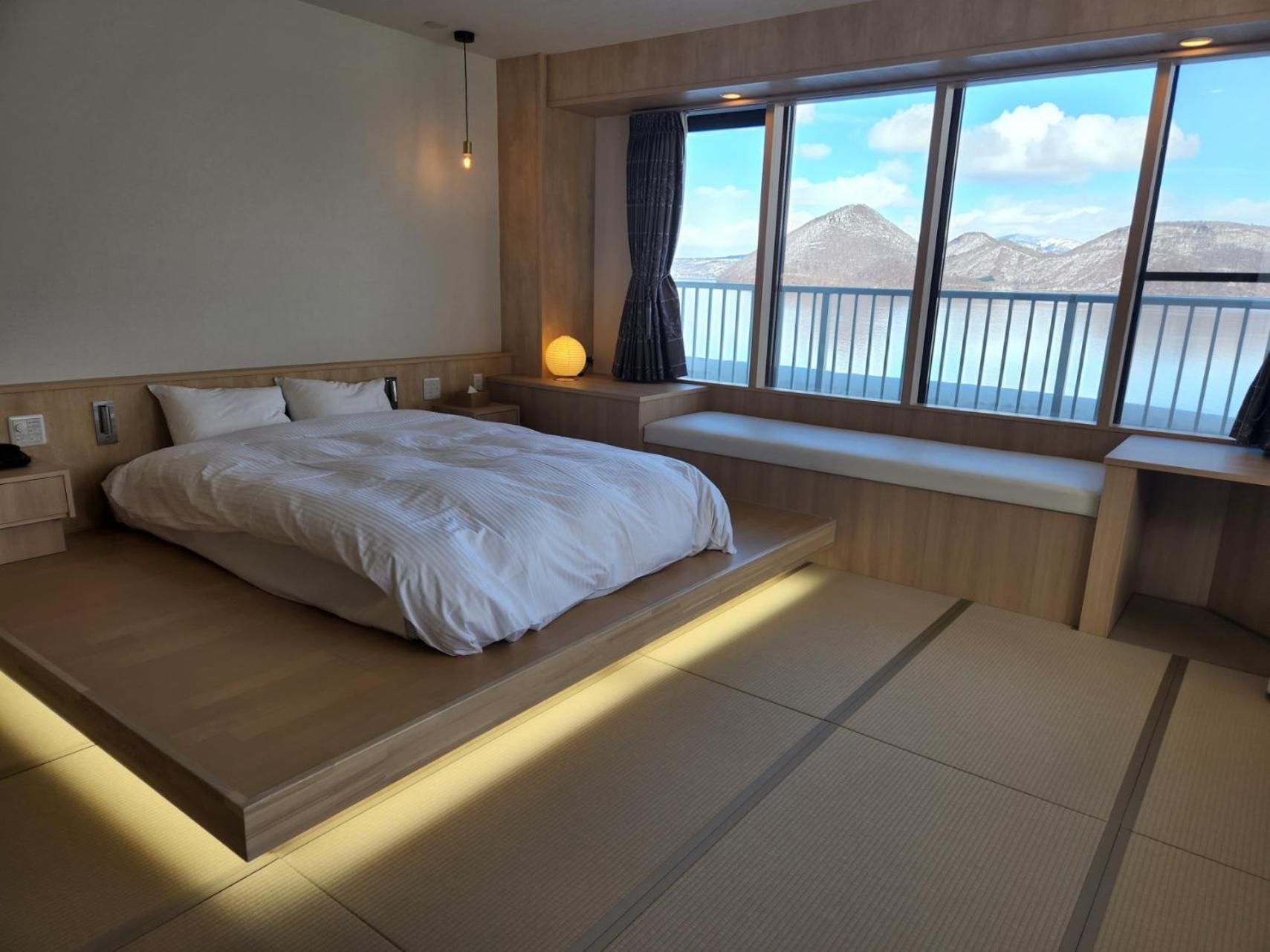 Toya-Onsen Hotel Hanabi Toyako Exteriör bild